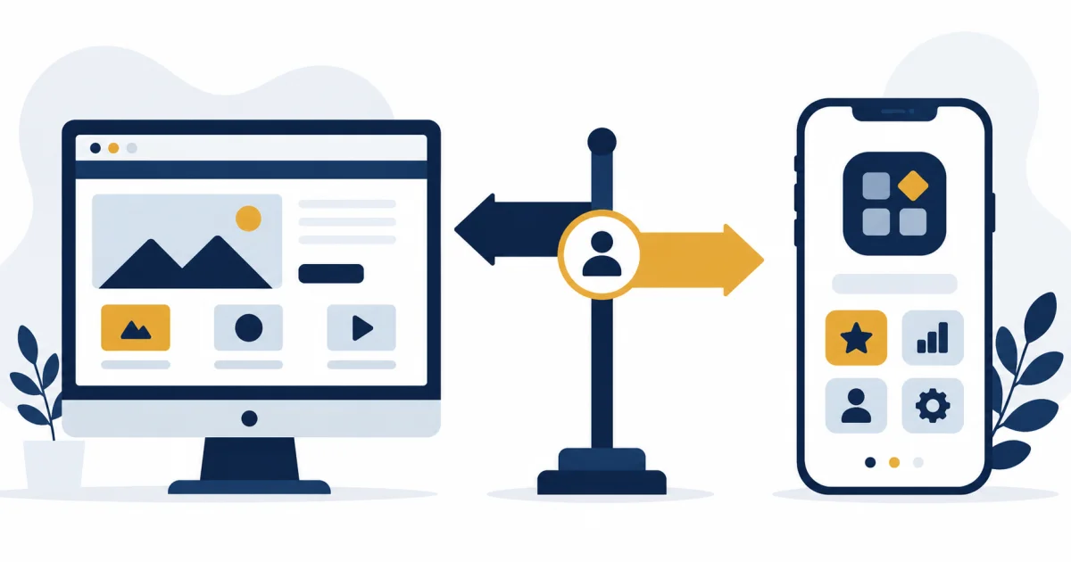 Application mobile ou site web : que développer en premier ?